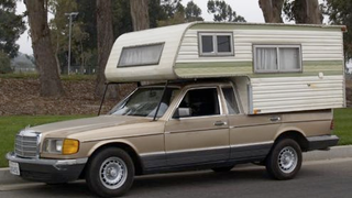 Mercedes 300SD-amino Camper, Just In Time For The Coming Financiapocalypse
